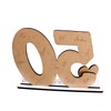 Decorative Stand 75th Birthday Money Gift Anniversary Table Decoration to