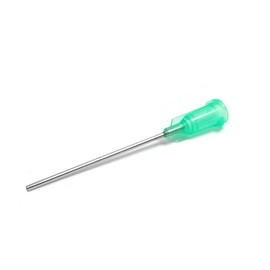 20 Pack - Blunt Tip Dispensing Needle 18 Ga 1.5 Inch with Luer Lock,Green