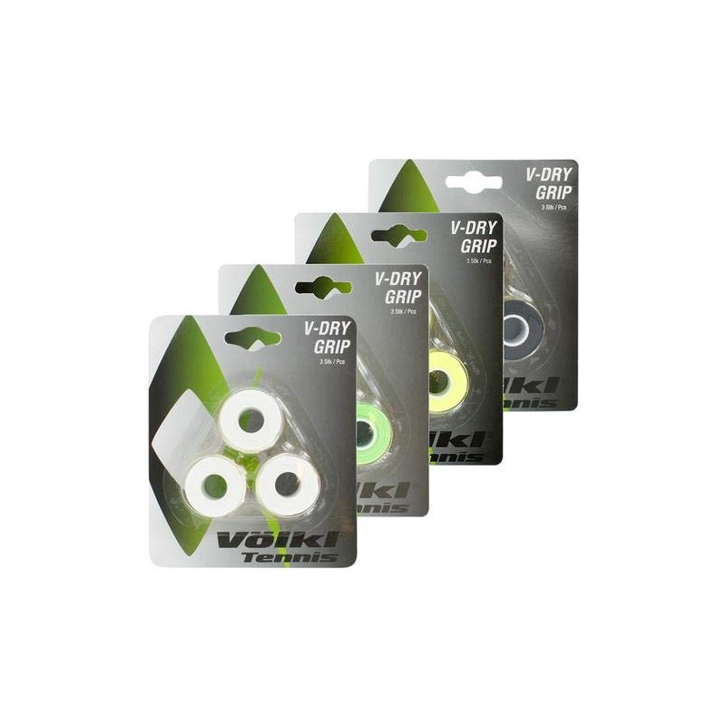 Tenis V seco Overgrip , Pack de 3