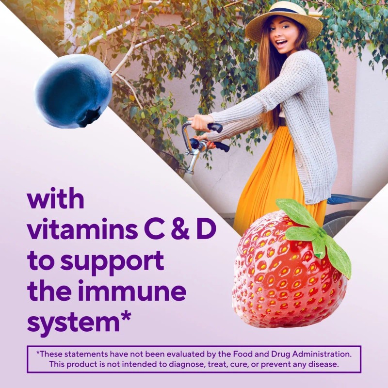 Gomitas Vitafusion De Saúco, 90 Unidades, Con Vitaminas C Y