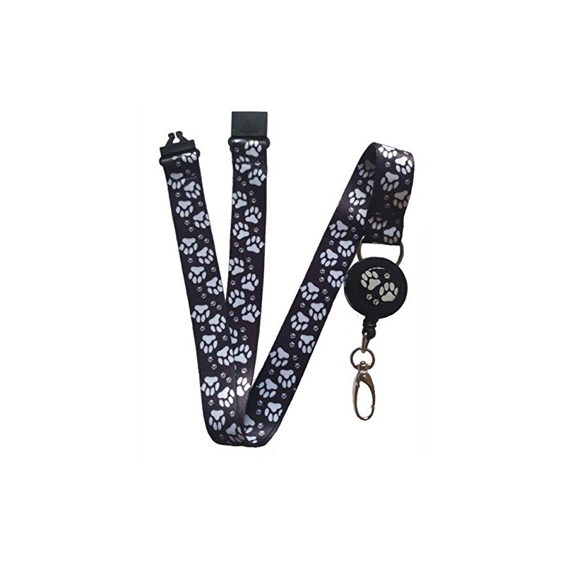 SpiriuS Retractable Reel Lanyard Neck Strap for id Card Badge