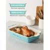 DOWAN 9x13-inch Baking Dish, Deep Casserole Dishes for Oven, Lasagna
