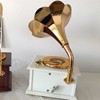 Retro Gramophone Music Box Classic Phonograph Shape Music Box for