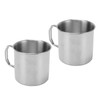 Outdoor Water Cup Foldable Handle Portable 304 Stainless Steel Mug
