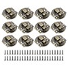 sourcing map 12 Pcs Hasp Clasp Latch Lock, 29 x