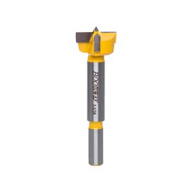 Boomway Forstner Drill Bit (1-1/16'' | 27mm) with YG6X Carbide, Suitable for fine Woodworking, Cabinet Making, etc