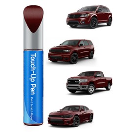Octane Red/Delmonico Red PRV/NRV Car Touch Up Paint Compatible with Dodge – Scratch Repair Kit, Exact OEM Color Match, Scratch & Rust Repair, Car, Truck & SUV Paint Fix