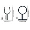 Ticway 1 Set Baseball Bat Wall Mount Metal Holder for