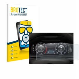 BROTECT Anti-Glare Protective Glass for Skoda Virtual Cockpit 10.25 Inch Protective Film Tempered Glass Matt [Extremely Scratch-Resistant 9H, Anti-Reflection]