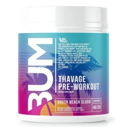 Pre Entreno Cbum Thavage Raw Nutr. 40 Serv South Beach Slush                                                                                          