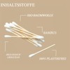 UpCircle Bamboo Cotton Buds - Pack of 200 - Biodegradable,