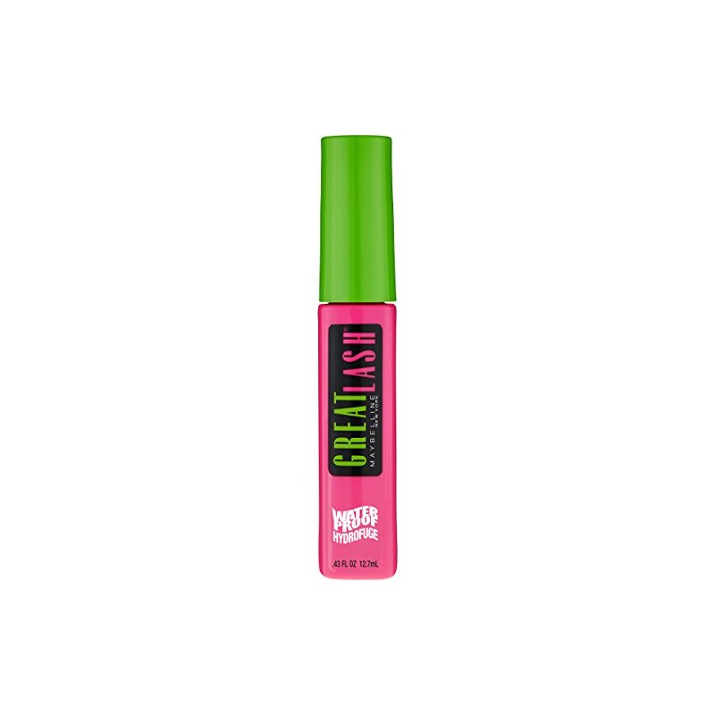 Maybelline Makeup Great Lash Waterproof Mascara, Brownish Black Waterproof Mascara,