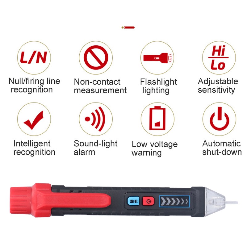 Induction Electric Pen Digital Display NonContact Line Detection Tester Tool