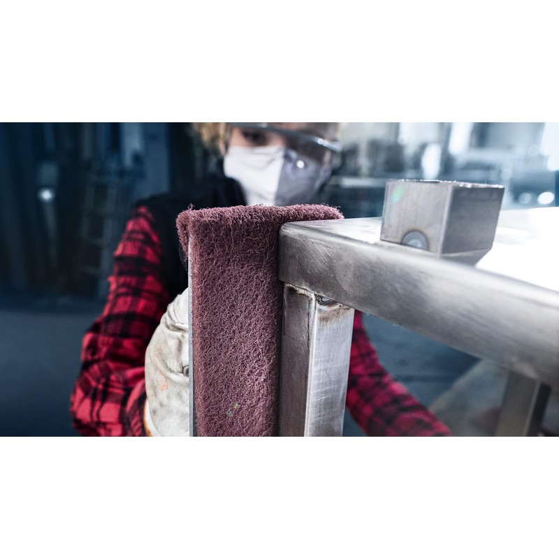 Bosch Professional 1x Expert N880 Fleece Pads (for Steel sheets,