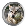 CreaDesign Children's Radio-Controlled Wall Clock with Name, Children's Room Radio-Controlled