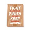 Christian Magnets for Refrigerator - Basketball - 2 Tim 4:7,