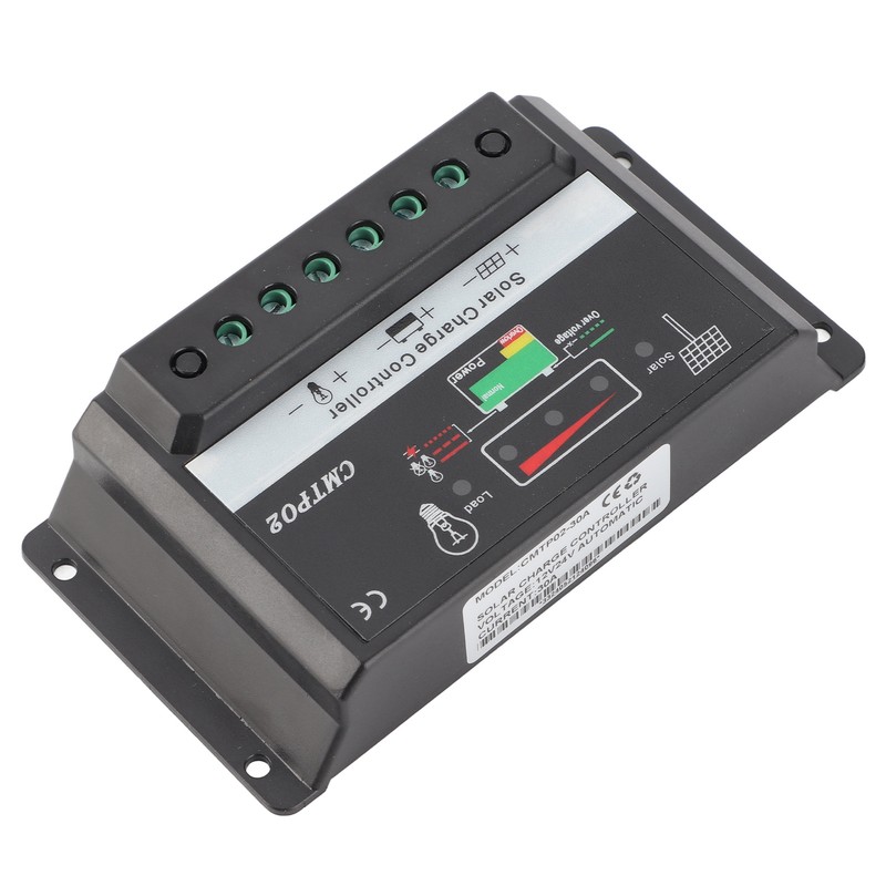 Portable Safety 30A 12/24V Solar Panel Battery Regulator Charge Charging