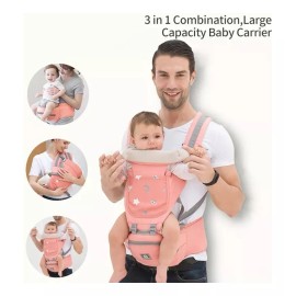 Pokachila Cangurera Portabebés Ergonómica Pokachila 56458 Para bebés De 3 a 18 Meses 20 Kg Color Naranja