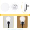 Eneteck 4 Pack Backlit Dim Night Light, Round Night Lights