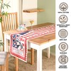 Folkulture Fourth of July Table Runner 90 Inches Long for