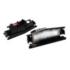 RZG 2x LED Licence Number Plate Light White Canbus For