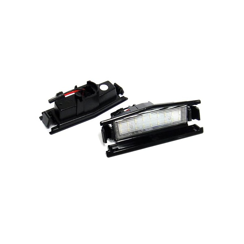 RZG 2x LED Licence Number Plate Light White Canbus For