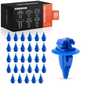 A-Premium 30PCS Nylon Fender Wheel Flare Moulding Clip Retainer Compatible with Toyota Tacoma 2001-2012, Highlander 2001-2012, Tundra 2001-2012, Sequoia 2001-2007, Land Cruiser 2001-2011