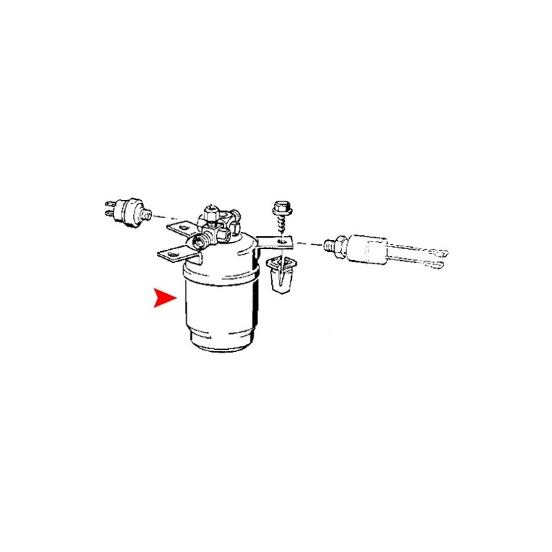 URO Parts 64 53 8 391 025 Receiver Drier