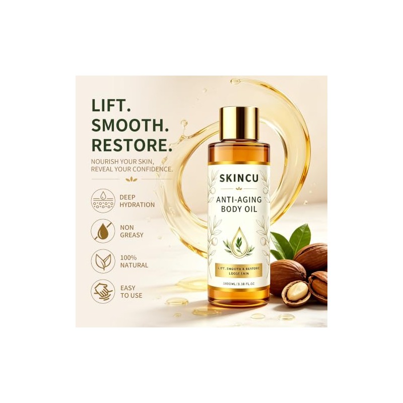 Aceite Corporal Antiedad SKINCU 100 ml