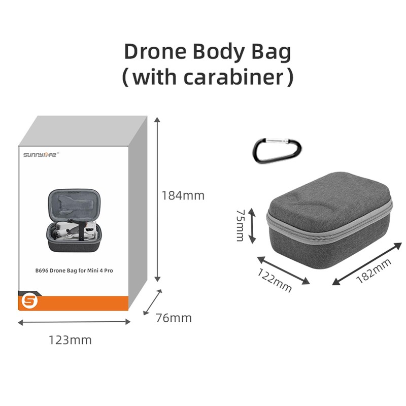 MotuTech Storage Bag for DJI Mini 4 Pro Drone Protection