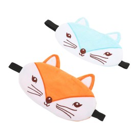 OHPHCALL 2pcs Cartoon Fox Eyes Bedtime Eye Eye Cream Sleep Mask Cool Gas Mask Under Eye Mask Eye Sleep Eye Mask Mask Comfortable Sleeping Mask Super Soft