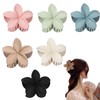 YIHECWY 6 PCS Flower Hair Clips Flower Claw Clips Hair