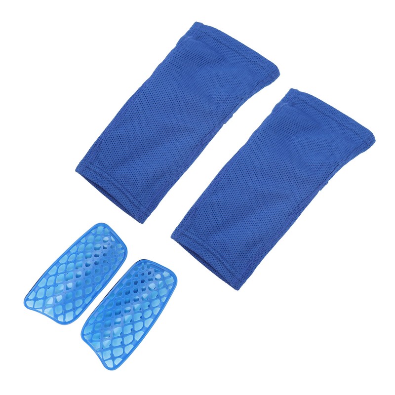 1 Pair Youth Soccer Shin Guard Sleeves Ultralight Breathable Soccer