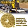 3/8" Tow Chain - G80 Trailer Safety Chain with G70