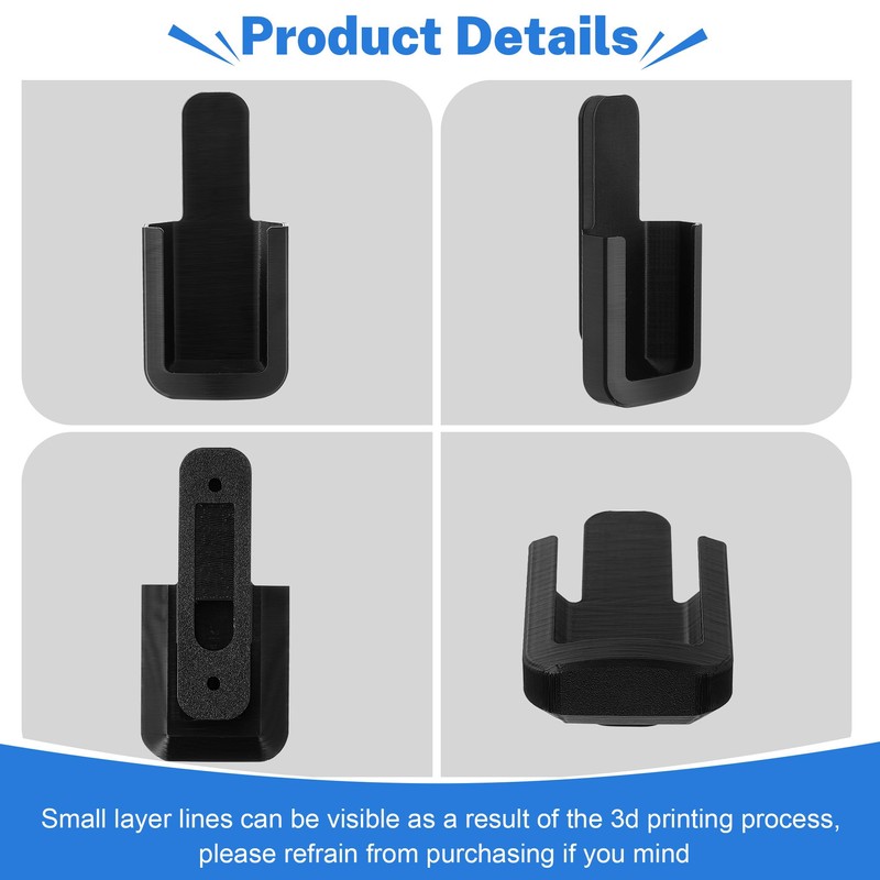 Saillong Ceiling Fan Remote Control Holder with Screws 1 Pack