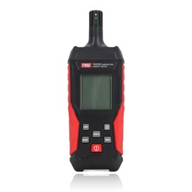 Temperature Humidity Meter, Handheld Thermometer Hygrometer with Ambient, Dew Point, Wet Bulb, High Wet Bulb Thermometer, Celsius/Fahrenheit Display