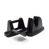 Mystatic BLACK DOOR CLIP FOR STATIC CARAVAN CATCH RETAINER HOLDER