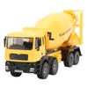 1:50 Concrete Mixer Truck Model Simulation Alloy Engineering Transport Vehicle