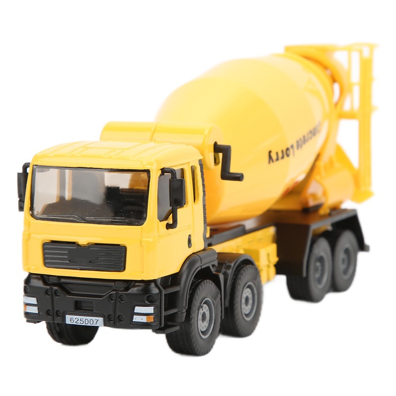 1:50 Concrete Mixer Truck Model Simulation Alloy Engineering Transport Vehicle