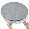 Clear Vinyl Round Fitted Tablecloth Elastic Edged Table Cloth ，Plastic