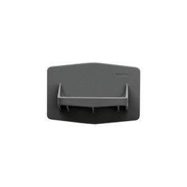 TOOLETRIES The Benjamin Soap Holder - Silicone Toiletry Organizer, Shower & Bathroom Accessory - Features Silicone-Grip Technology, Removable & Reusable - Charcoal