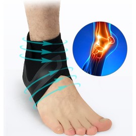 Adjustable Ankle Compression Brace Right