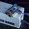 NINSI Smart Kerosene Soft Flame Lighter, Cool Metal Mecha Style