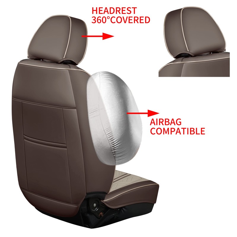 GXT Car Seat Covers Front Seats Only, Front Car Seat