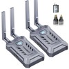 FIGEBNY Wireless HDMI Transmitter and Receiver Set, 120 m Wireless