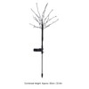 2PCS Solar Lawn Light LED Star Lawn Light Waterproof 2-Mode