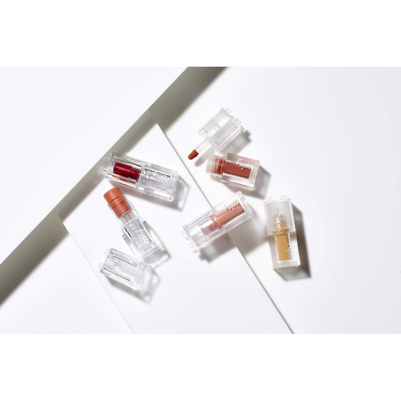 Fujiko Mini Airy Dip Powder, 02, Sweet Pink, 0.03 oz