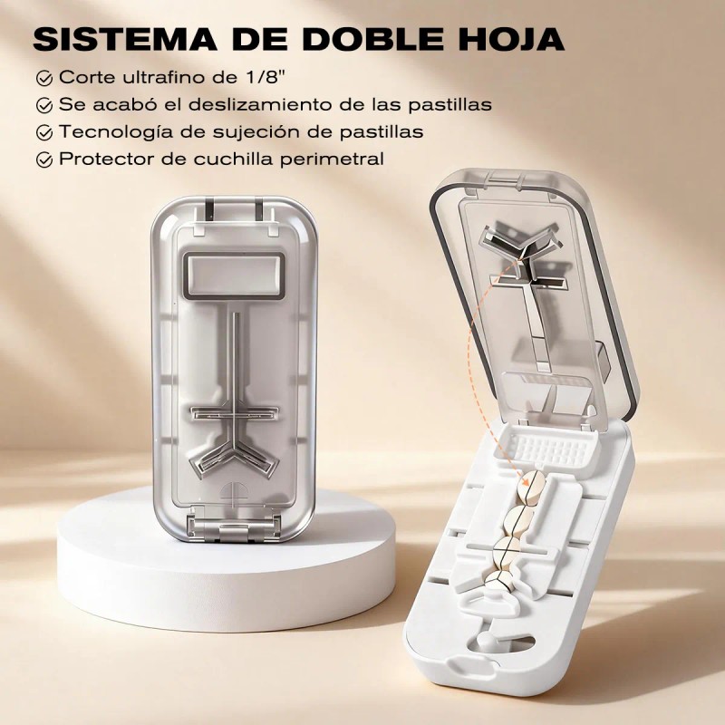 Cortador Y Moledor De Pastillas Multifuncional Portátil