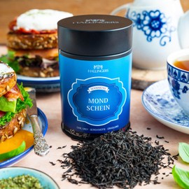 Hallingers Moonlight – Loose Black Tea, Earl Grey, Bergamot & Recreation (Tin) – Advent Calendar Fill New Arrivals & Advent Calendar | Recovery New Year's Eve Friendship