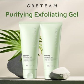 【T】GreTeam Purifying Exfoliating Gel Moisturizing Cleanses Skin Give Your Skin A Boost Clears Away Old Skin - Specification: 60g